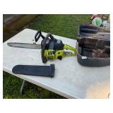 Poulan 2150 chainsaw and case