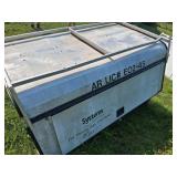 truck bed topper with toolbox 6'