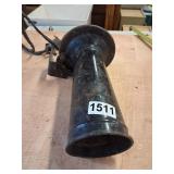 Black Vintage 6v Car horn