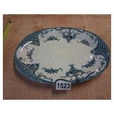 Beautiful Flow Blue Serving Platter HK NATAL