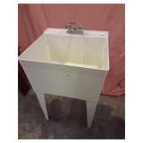 nice laundry - utility - farm sink with faucet