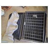 Retriever portable kennel with canopy