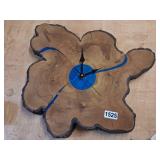 Nice live wood hand made clock