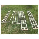 Aluminum loading ramps. 3 good one meh