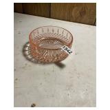 Pink depression dish