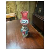 Colorful, mini oil lamp