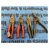 4- pair snips / pliers