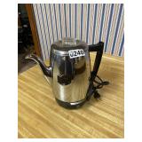 GE plug-in coffee pot