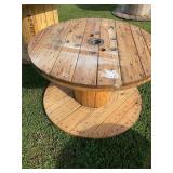 Wooden cable spool ï¿½ sizes in picture