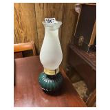 Green base oil lamp