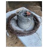 Roll barbed wire