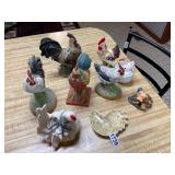 chicken/ rooster decor lot-all