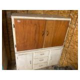 White wooden cabinet ï¿½ sizes in pictures