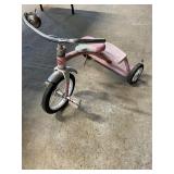 Pink Radio flyer tricycle