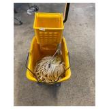 Rolling mop, bucket with mop