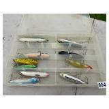 10- assorted fishing baits
