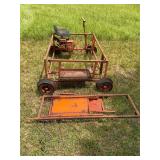 Vintage railroad cart - unknown motor condition