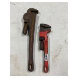 2- pipe wrenches