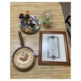 chicken/ rooster decor lot-all