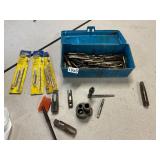 Drill, bits, and taps