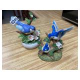 Two blue Jay ceramics