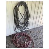 2 large garden hoses