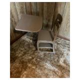 Vintage kids school desk