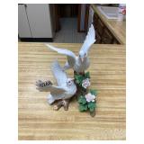 Ceramic doves