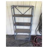 5 tier metal shelf