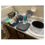 Contents of master bath counter