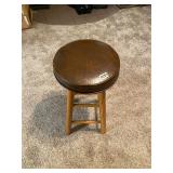 Brown seat barstool