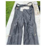Harley Davidson size medium leather chaps