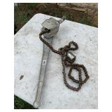 Yale 3/4 ton chain ratchet