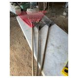 3- rake working tools