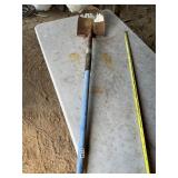 Round shovel working tool kobalt