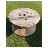 Wooden cable spool ï¿½ sizes in picture