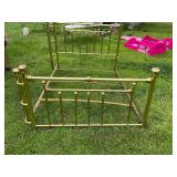 Brass full size bed
