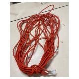 Large orange extension cord