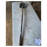 Round shovel working tool