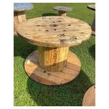 Wooden cable spool ï¿½ sizes in picture