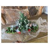 Christmas mini tree decor centerpiece