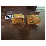 San Francisco trolleys salt and pepper shaker set