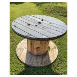 Wooden cable spool ï¿½ sizes in picture