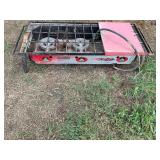 3 burner gas grill- propane- needs knobs