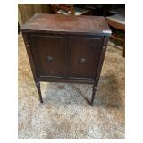 Antique sewing cabinet