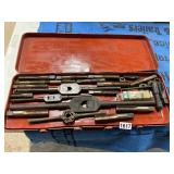 Assorted tap and die pieces