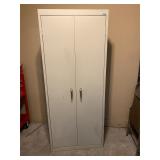 Metal storage cabinet - no key