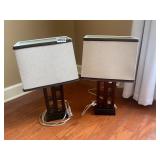 Pair of table lamps