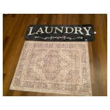 Two small floor mats ï¿½ laundry