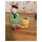 Vintage Asian man planter